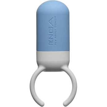 Эрекционное кольцо TENGA SVR ONE BLUE с вибрацией